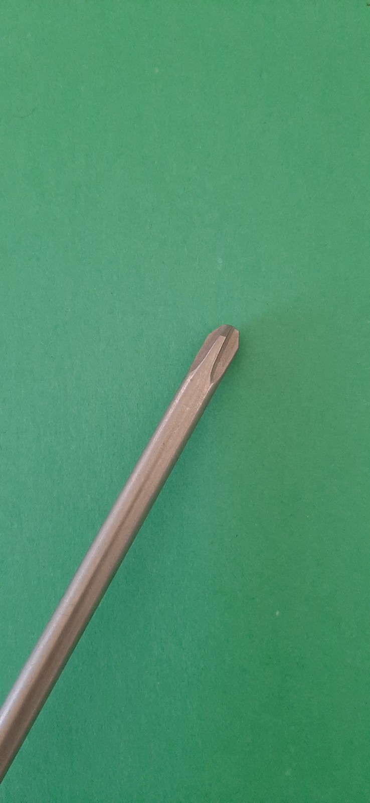 NOS NEW Millers Falls #4 USA No. 850-8 Phillips Head Screwdriver Clear Red E8