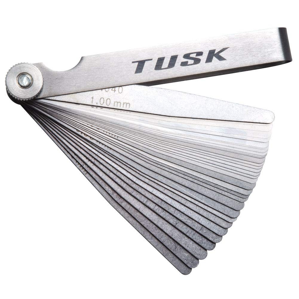 Versatile Tapered Feeler Gauge Set – 32 Blades for Metric & Imperial Reading