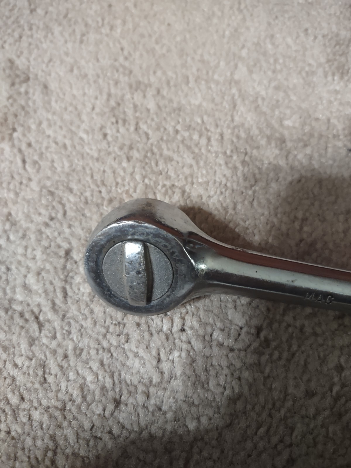 Vintage MAC Tools #V8R 1/2″ Drive Fine Tooth Ratchet X8R Made in USA