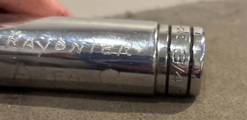 Snap-on Tools TS241 Socket 1/2” drive 6 Point 3/4 Chrome USA See Pics