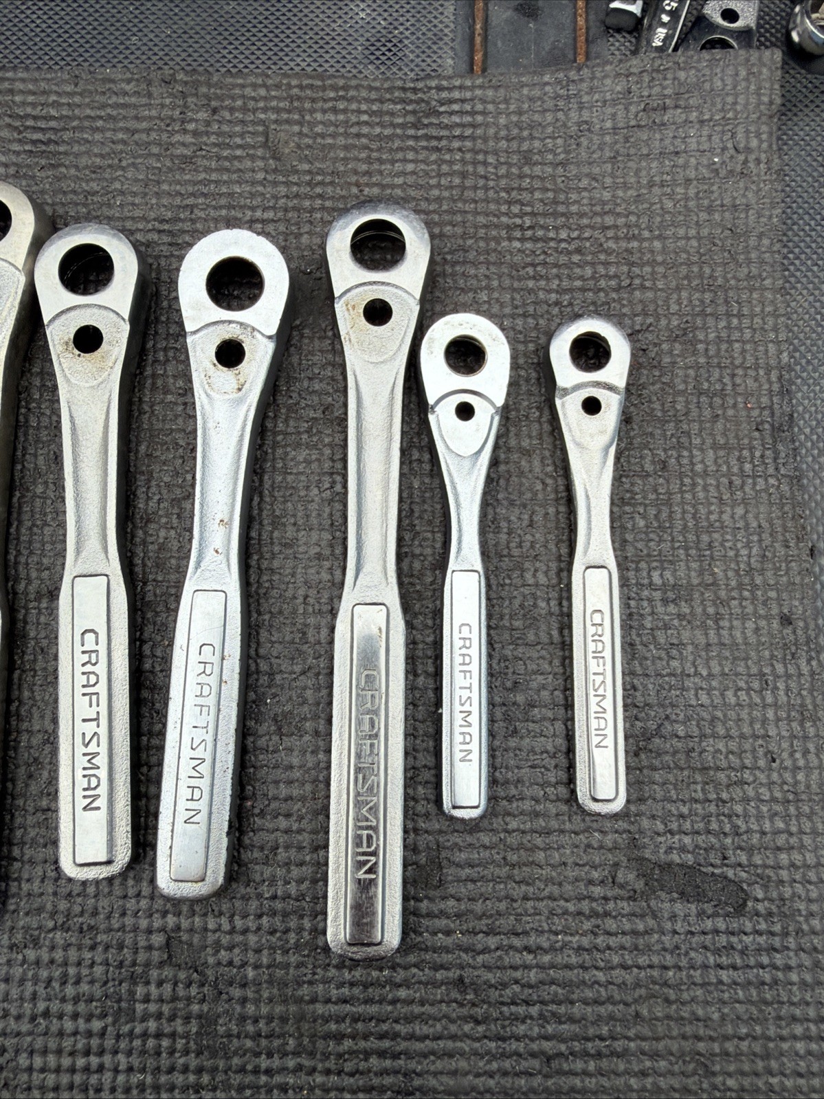 Sears Craftsman 11pc Ratchet Bodies ONLY NO GUTS 1/2,3/8” 1/4 Forgings Warranty