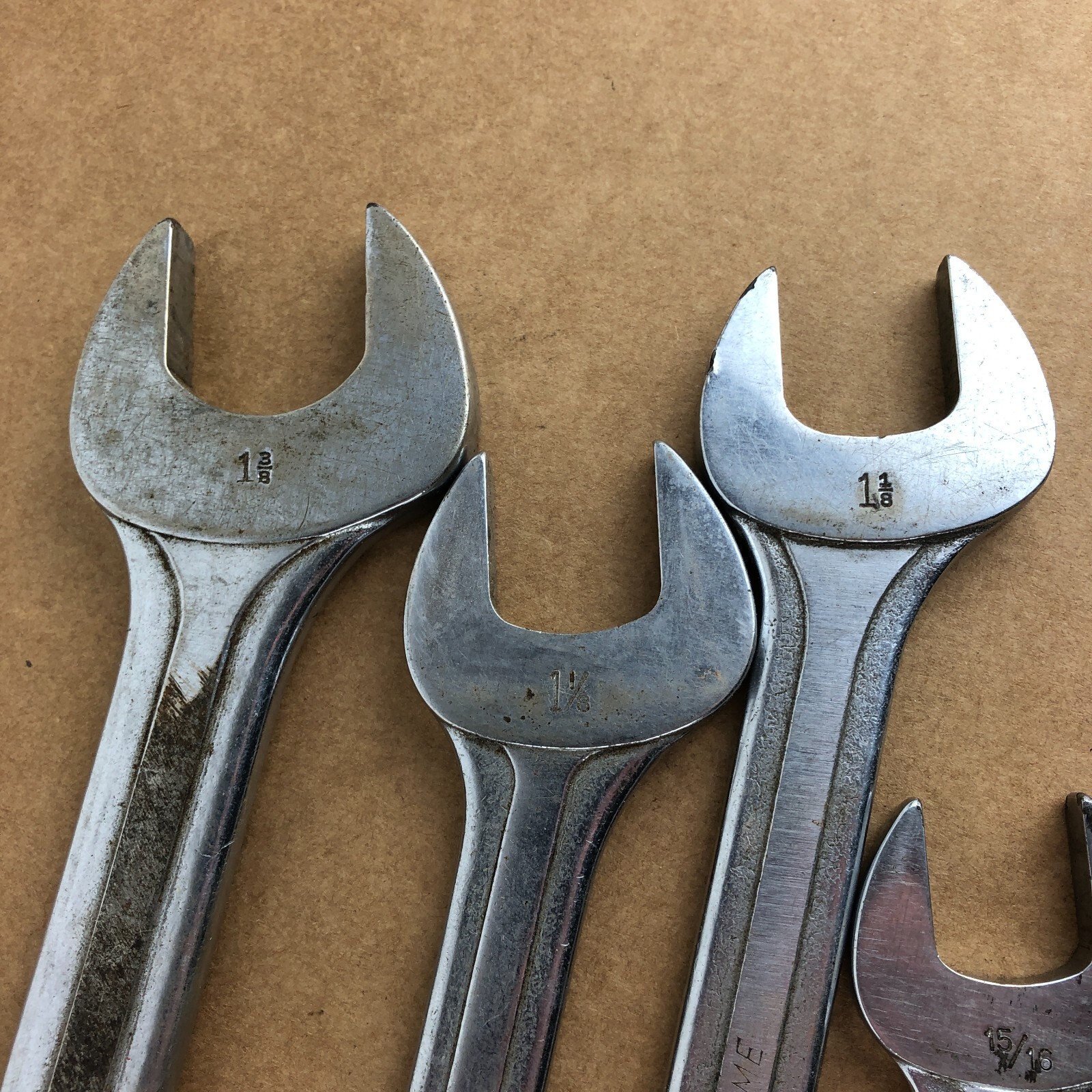 Blue-Point USA Double Open End Wrench Set 1/2″ to 1-3/8″ S Series Supreme Marks