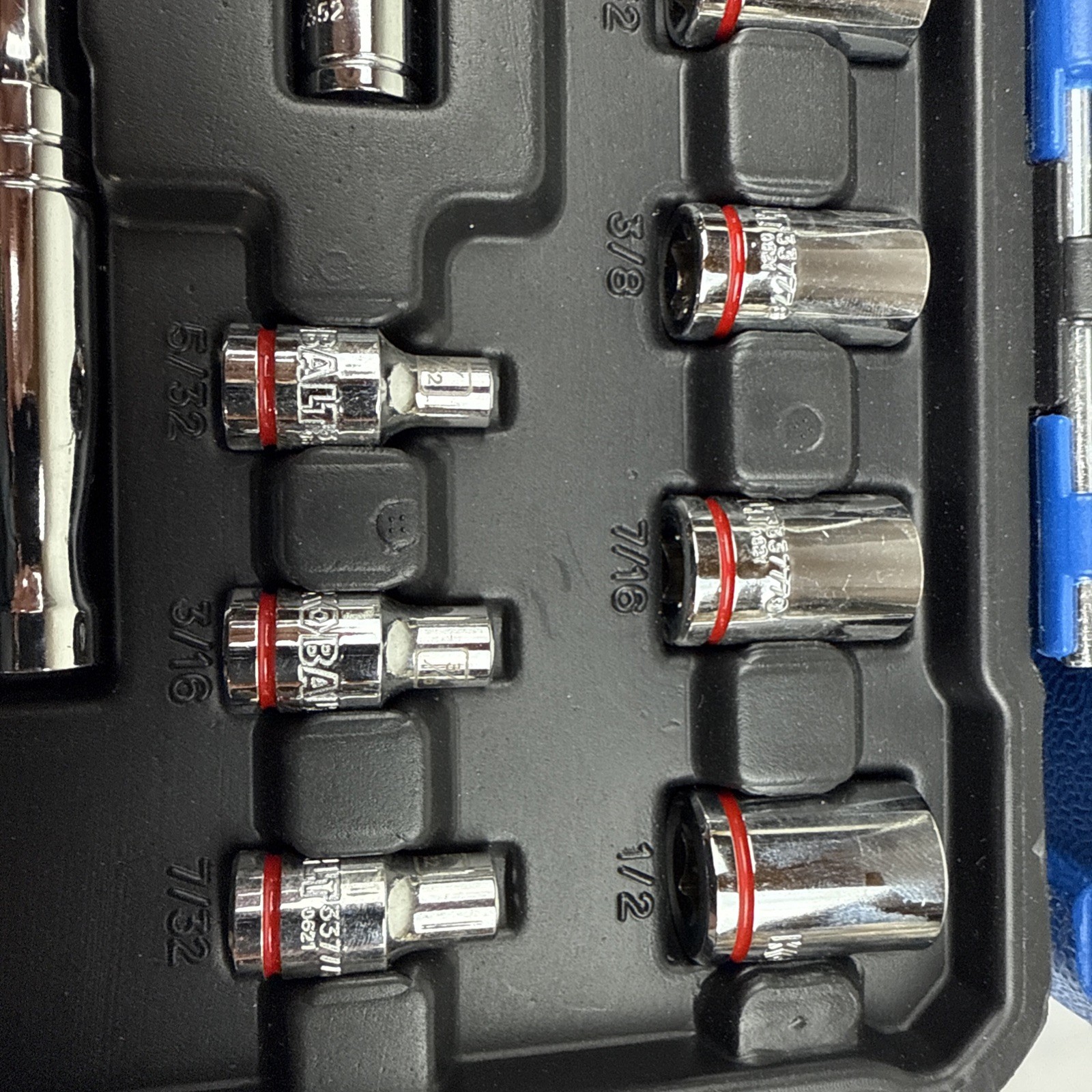 Kobalt 20-Piece Standard (SAE) and Metric Polished Chrome Mechanics Tool Set