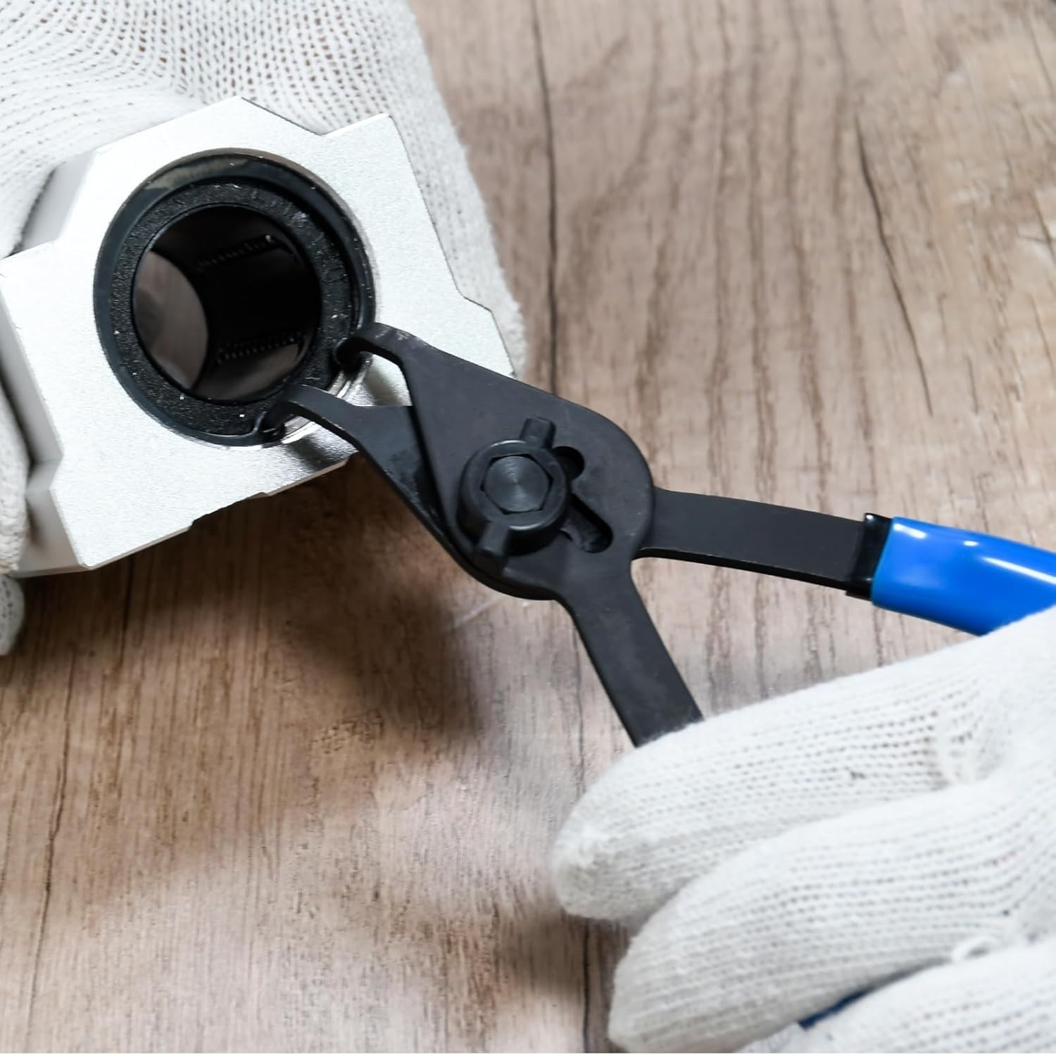 Snap Ring Pliers Set with Heat-Treated Steel for Long-Lasting Durability and Use