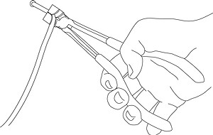 Lisle 44070 1/4″ HVAC/R Tube Bender Pliers