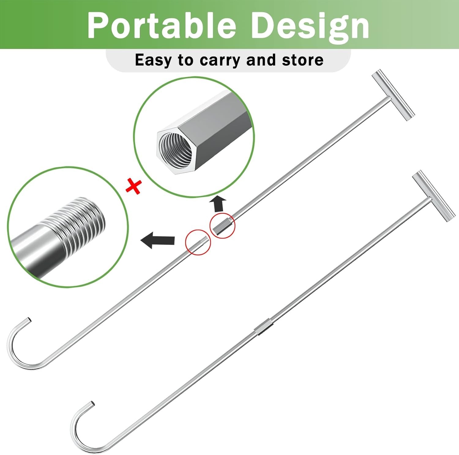5th Wheel Puller Heavy Duty Solid Steel Chrome Plated Pin Puller