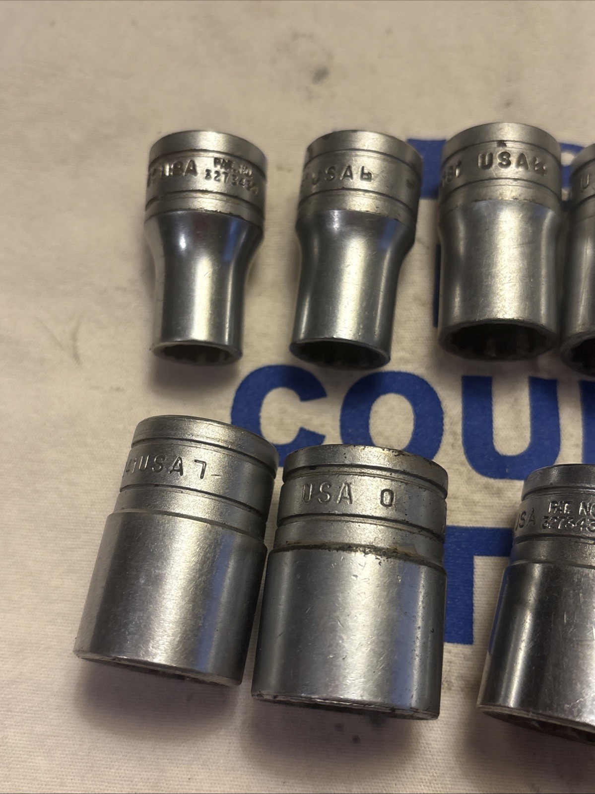 Snap-on Tools USA 1/2″ Drive SAE 12pt Shallow Chrome 9pc Socket Set 7/16-15/16″
