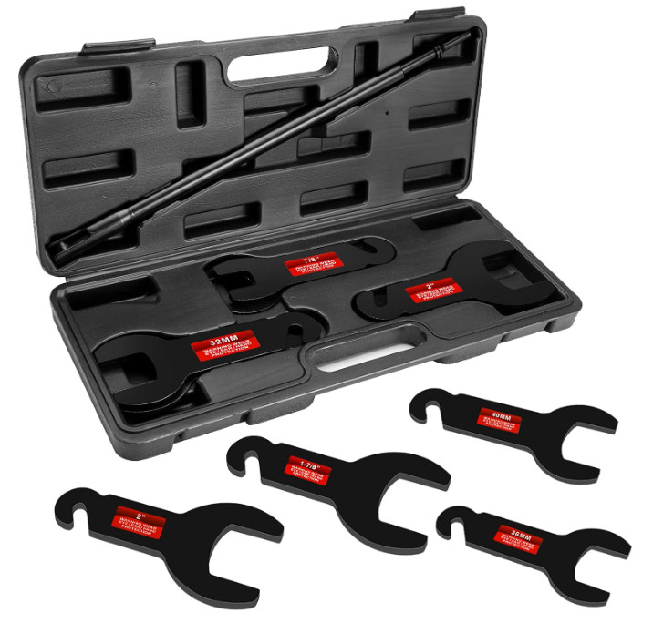 8PCS Fan Clutch Wrench Kit – Fits Ford, GM, Chrysler, Jeep, Auto Repair Tool