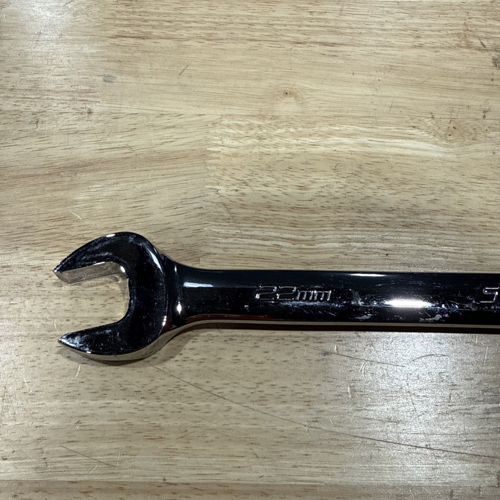 Snap On Tools 22MM 12Pt Metric Flank Drive Combination Wrench OEXM220B USA