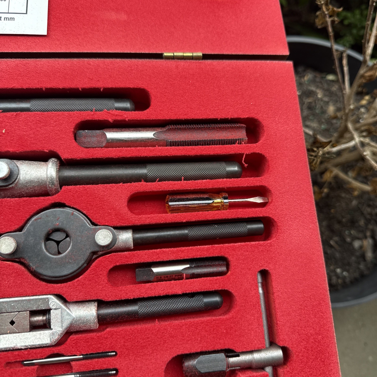 Bosch 96502 HSS High Speed Steel 58-Piece Tap & Die Set (COMPLETE)