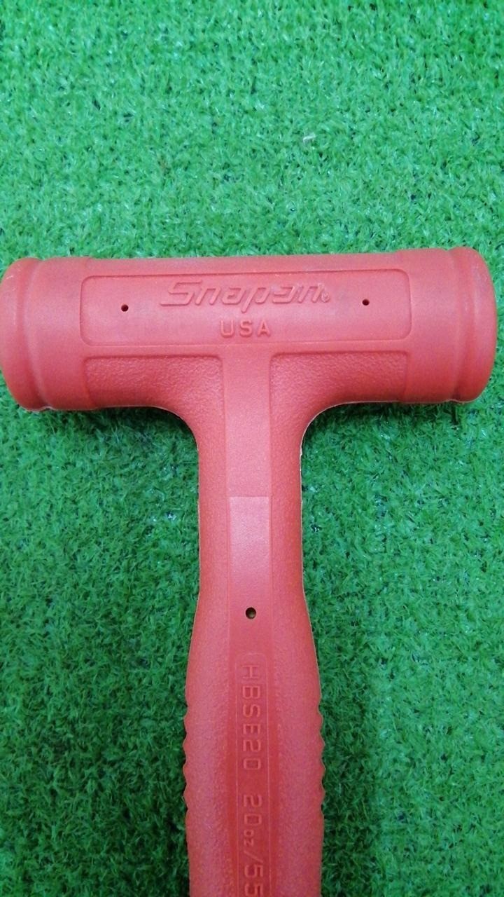 Snap-on HBSE20 20oz Red Slimline Soft Face Dead Blow Hammer USA