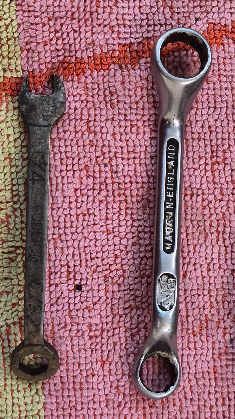 Joblot metric sockets, BA spanners, 8mm to 4.5mm spanners, small record anvil