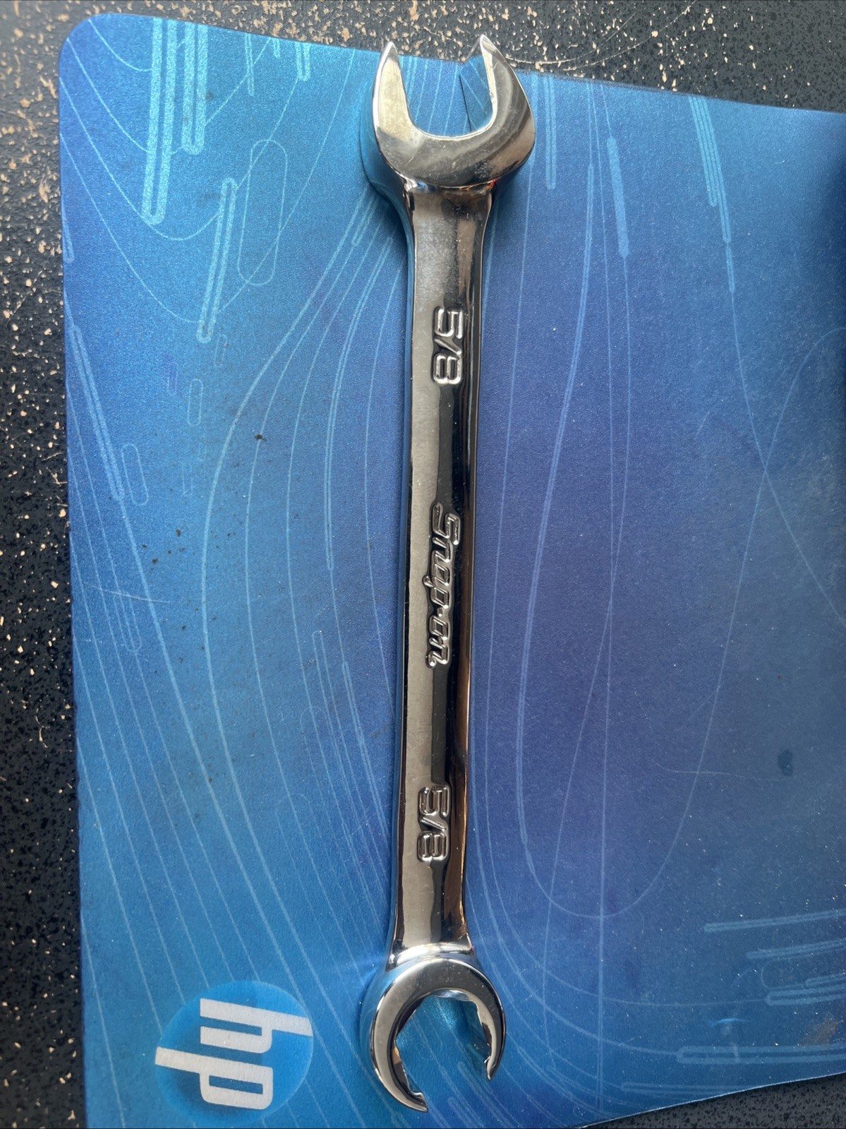 Snap On RXS20B- 5/8”, SAE, Chrome Combo. Open End/Flare Nut Line Wrench New 🔥