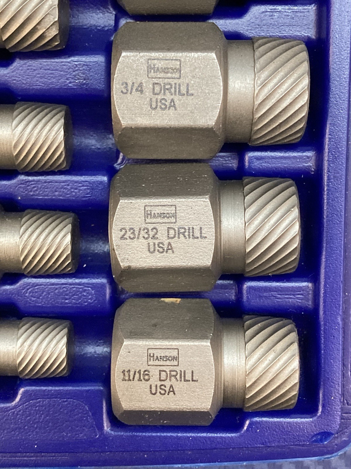 Hanson Irwin 53227 Multi-Spline Ext Set Size Range: 1/8″ – 7/8″ 25 piece set