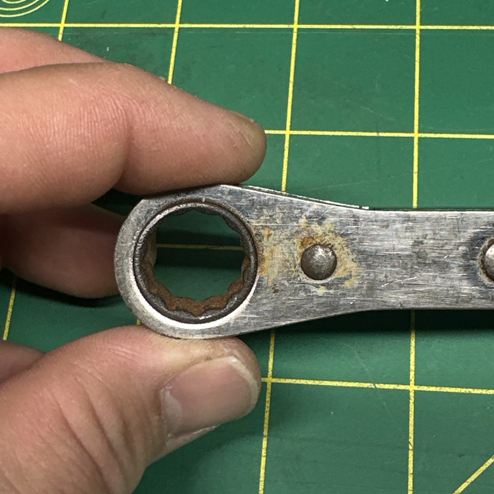 Snap-On Ratchet Wrench R-1218 3/8″ 6 Point x 9/16″ 12 Point As Pictured Rare