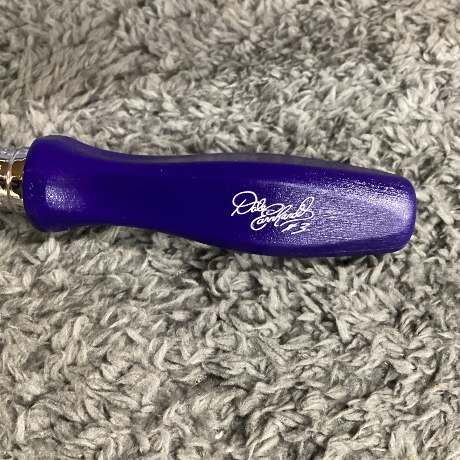 Snap On Dale Earnhardt Jr 3/8″ Drive Blue Handle Ratchet F836 NEW
