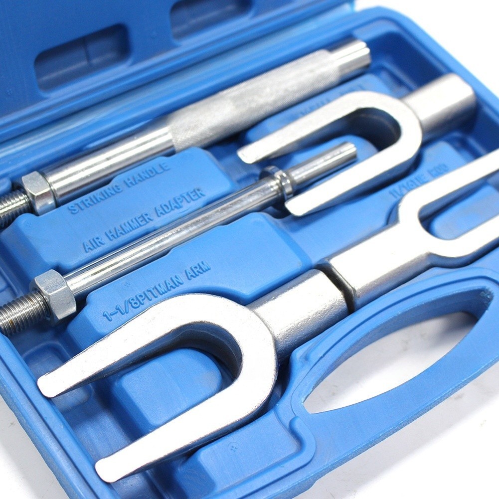 Ball Joint Puller Tool Set 5 Piece Fork Design Chromium Vanadium Steel