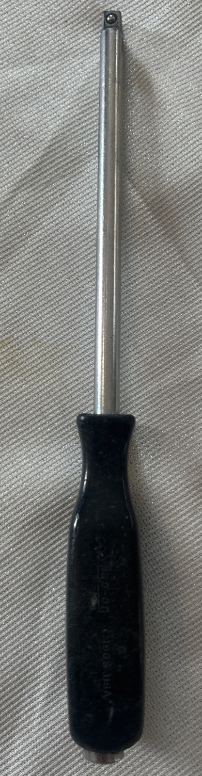 Snap-On TM9CS 1/4 “Drive 9″ Long Shank Socket Driver Black Hard Plastic Handle