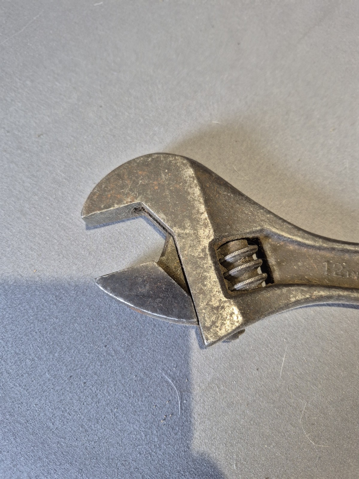 CRESCENT TOOL CO AT112 12 INCH ADJUSTABLE WRENCH MADE IN THE USA! JAMESTOWN, N.Y