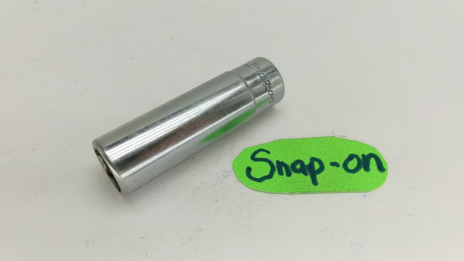 Snap-on tools 1/4″ drive 7/16″ Deep 6 point Socket STM14 USA Nice!