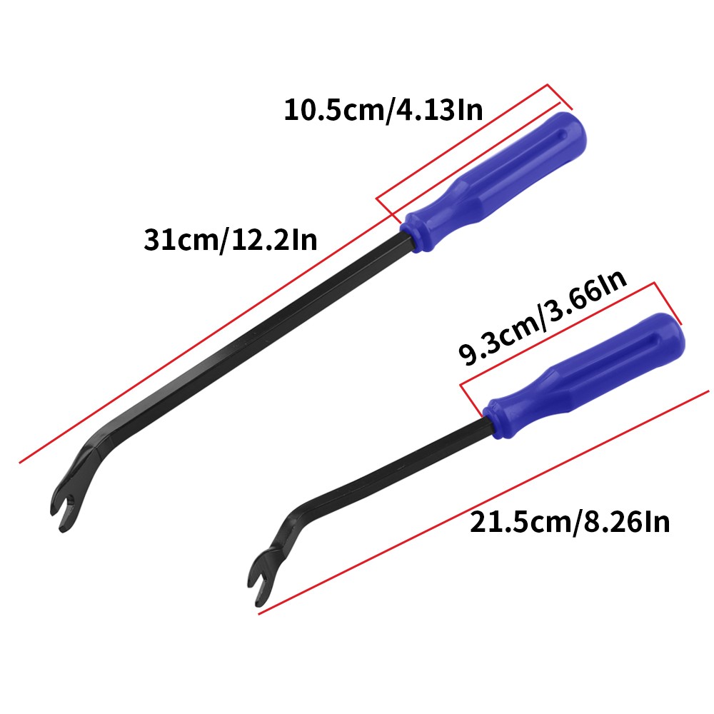 3PCS Auto Trim Clip Remover Tool Removal Pliers Fastener Door Panel Retainer Set
