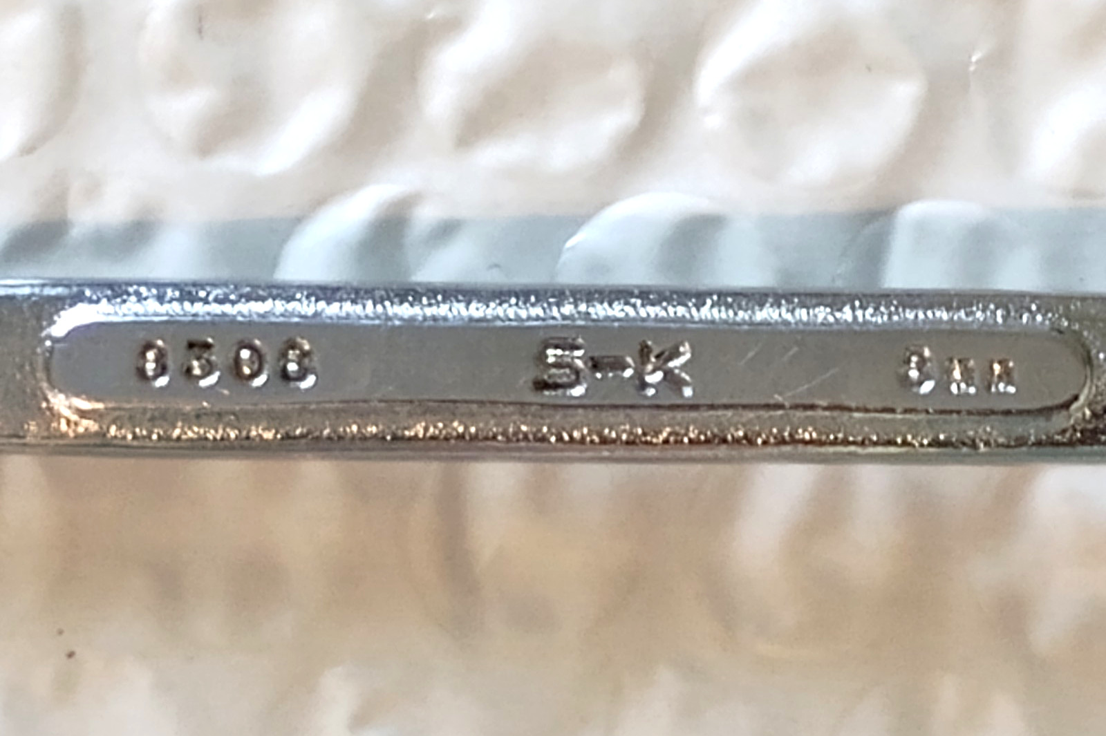 SK TOOLS 8308, 8MM. COMBINATION WRENCH, 4.25″ LONG, 12 POINT.