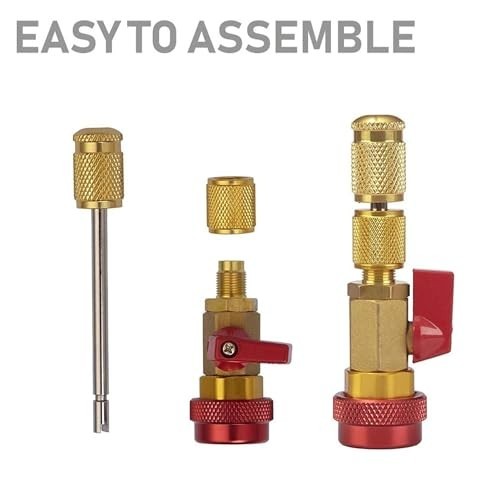Automotive AC Valve Core Remover Installer Tool Set R134A R1234YF JRA Standard