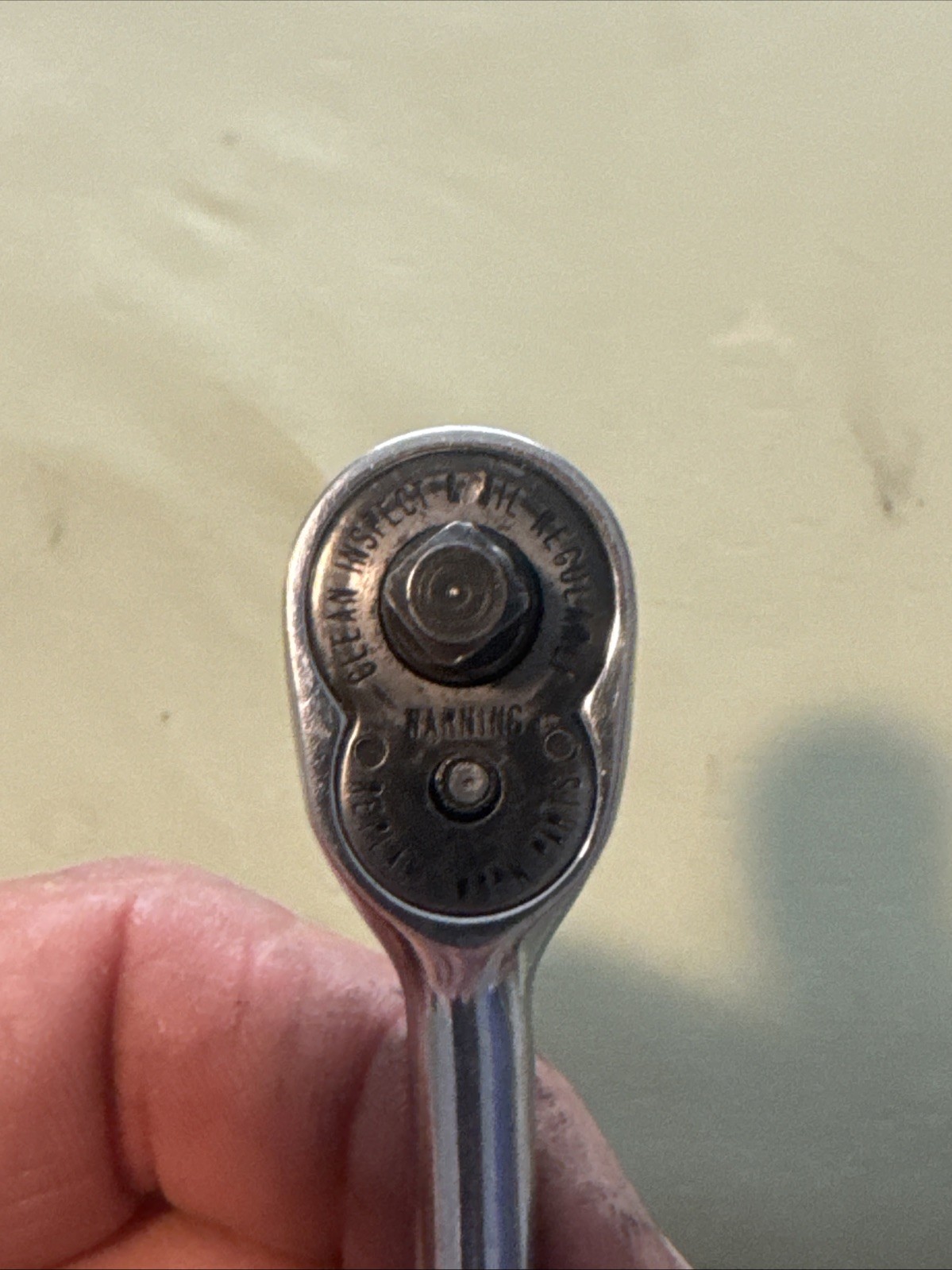 Snap On Tools 1/4″ Drive TM70C Ratchet Vintage Works VG Mechanics Tool
