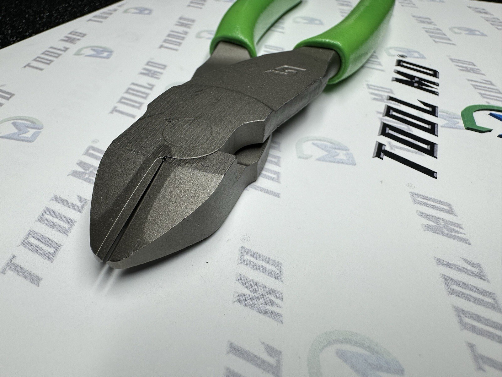 Snap-on Tools USA NEW GREEN Soft Grip 7″ VectorEdge Diagonal Cutter 87ACF