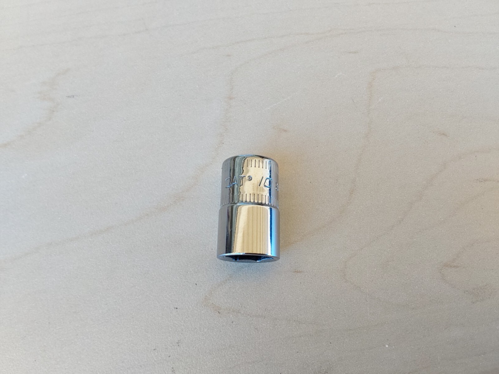 CAT 1/4″ Drive 10mm 6 Point Shallow Chrome Socket 200-8423 USA Like TMM10