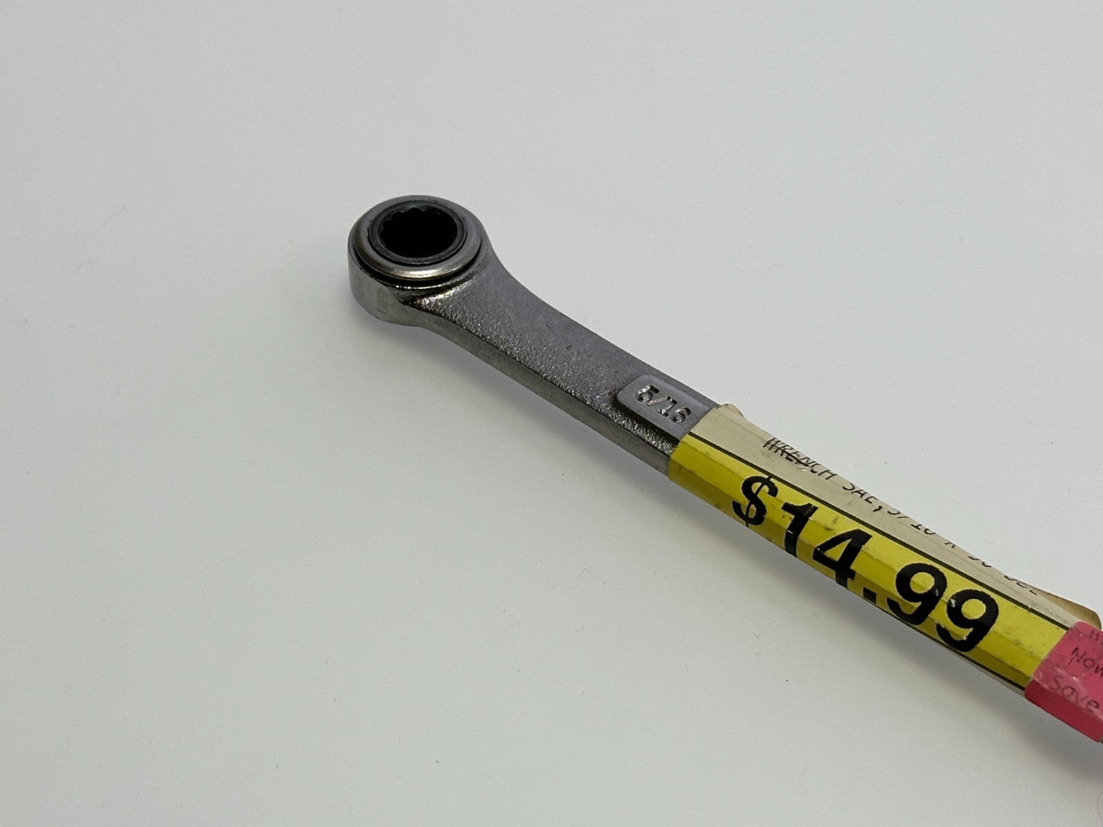 NOS Craftsman USA 425910 VA Double Box End Ratcheting Wrench SAE 5/16″ & 3/8″