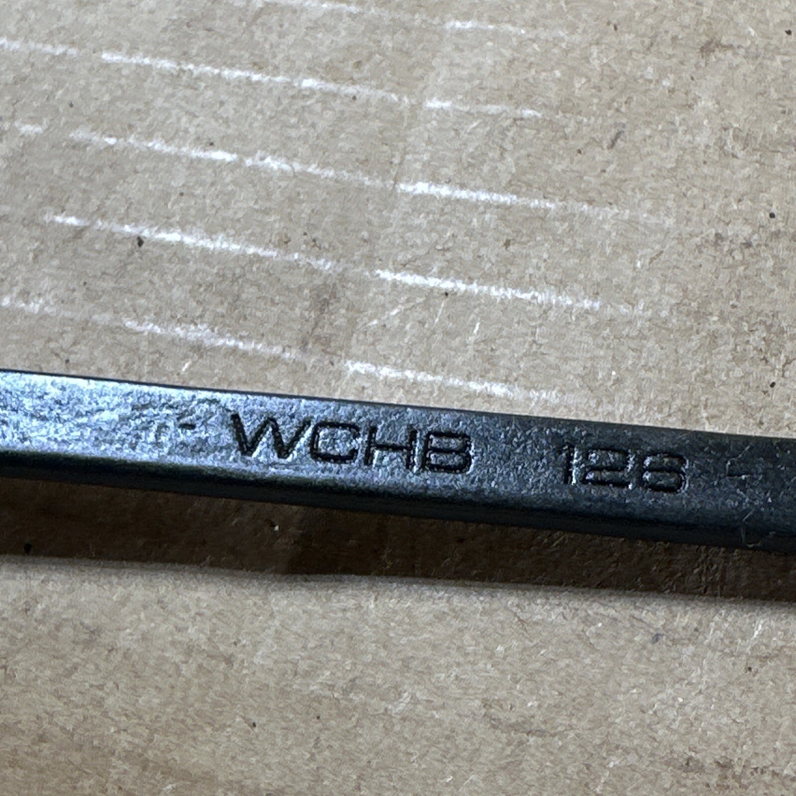 MATCO USA WCHB 126, SAE 3/8” Combination Wrench 6 Pt. Industrial Black Finish