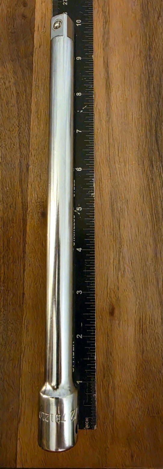 Vintage Easco 731210 1/2″ Drive 10″ Socket Extension Bar USA Mechanics Tool