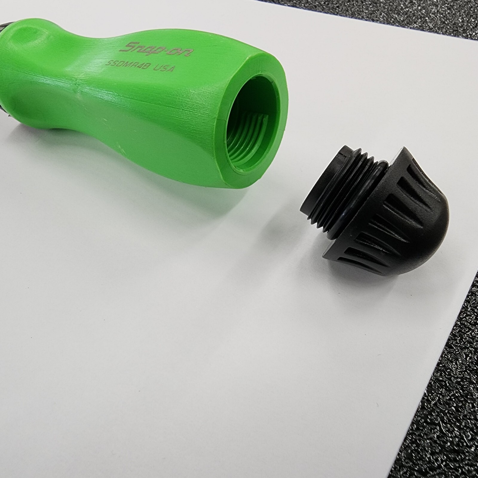 Snap-on Tools USA RARE GREEN & BLACK Ratcheting Screwdriver SSDMR4BG