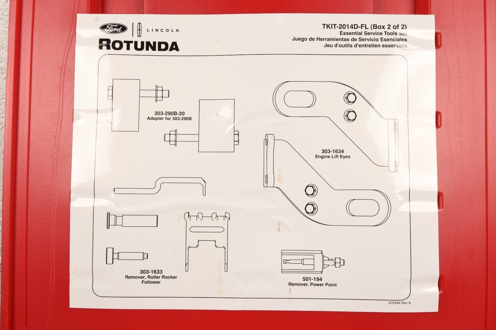 Ford Rotunda TKIT-2014D-FL (Box’s 1 & 2) Complete Set Repair Kit