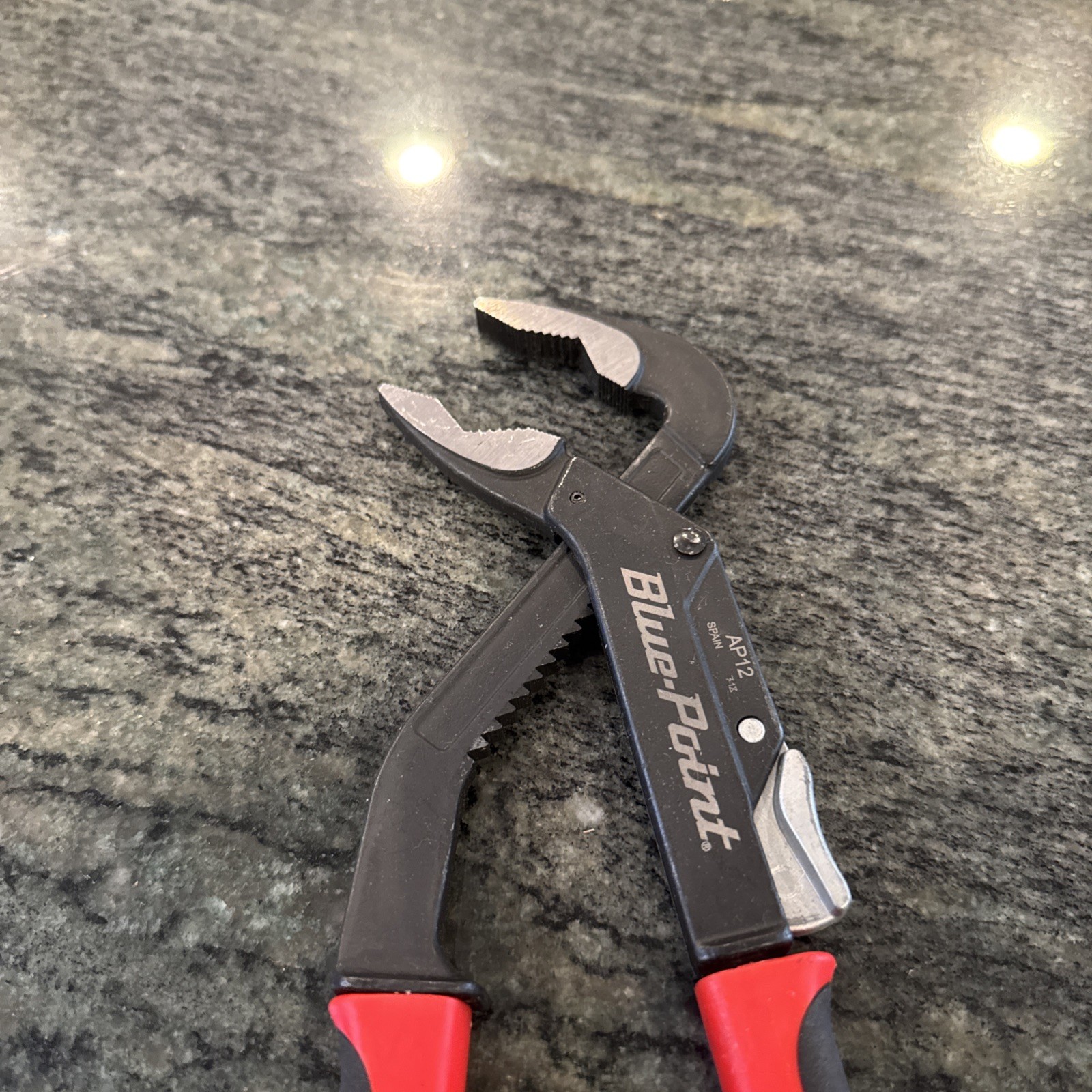 blue point by snap on ap12 12” adjustable joint pliers new
