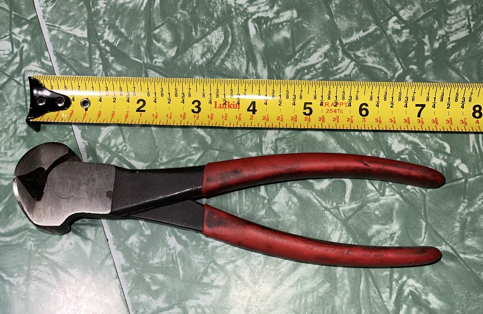 Vintage Crescent Nipper End Cutting Tool 7.25″ Long 72-7 178mm Made in USA