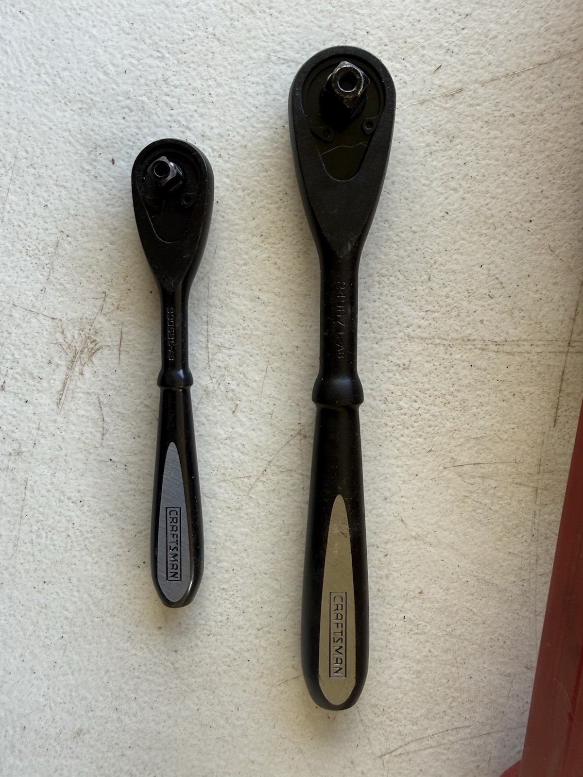 Craftsman Black Oxide Spline Drive Socket Set And Ratchets. 1/4 And 3/8