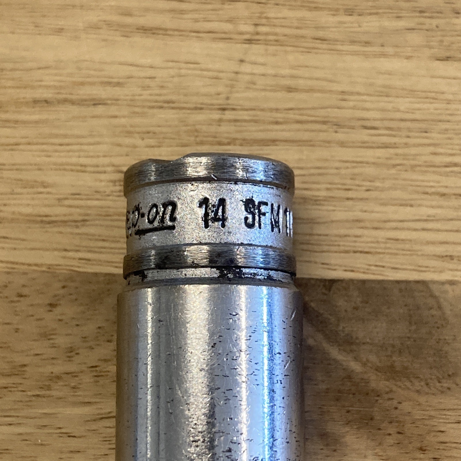 Snap On 14mm 3/8” Deep Socket SFM14 vintage tools Canada