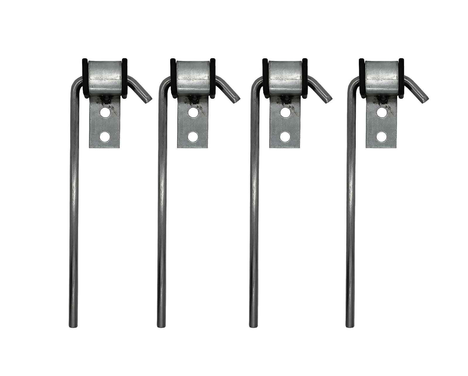4 Pcs Heavy Duty Exhaust Hanger Rod Universal Use Exhaust Hanger 3/8″ Rod 10…