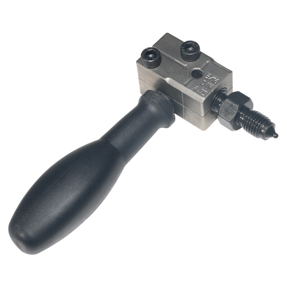Universal 45° Handheld Double Flaring Tool 3/16in Brake Line Double Flare Tool