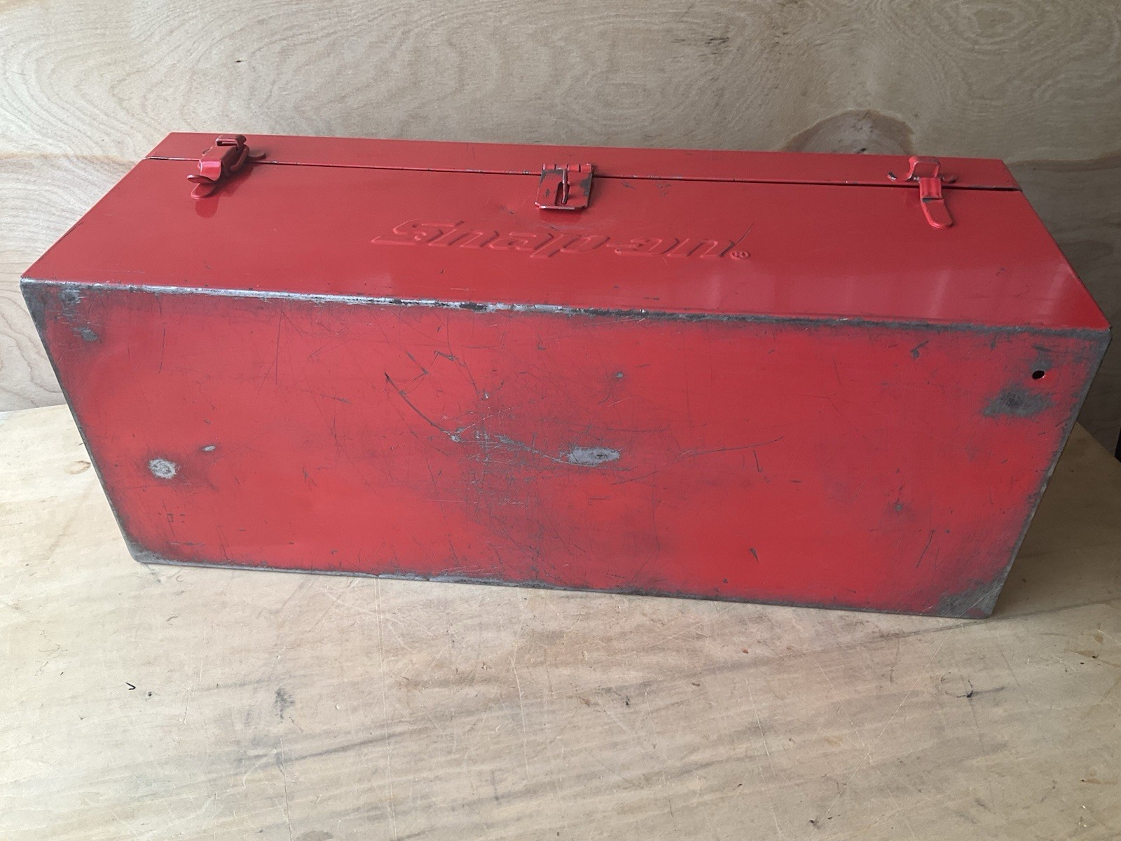 Snap On Tools KRA 24 C Red Carry Tool Box USA Made Hard Case Storage Organizer