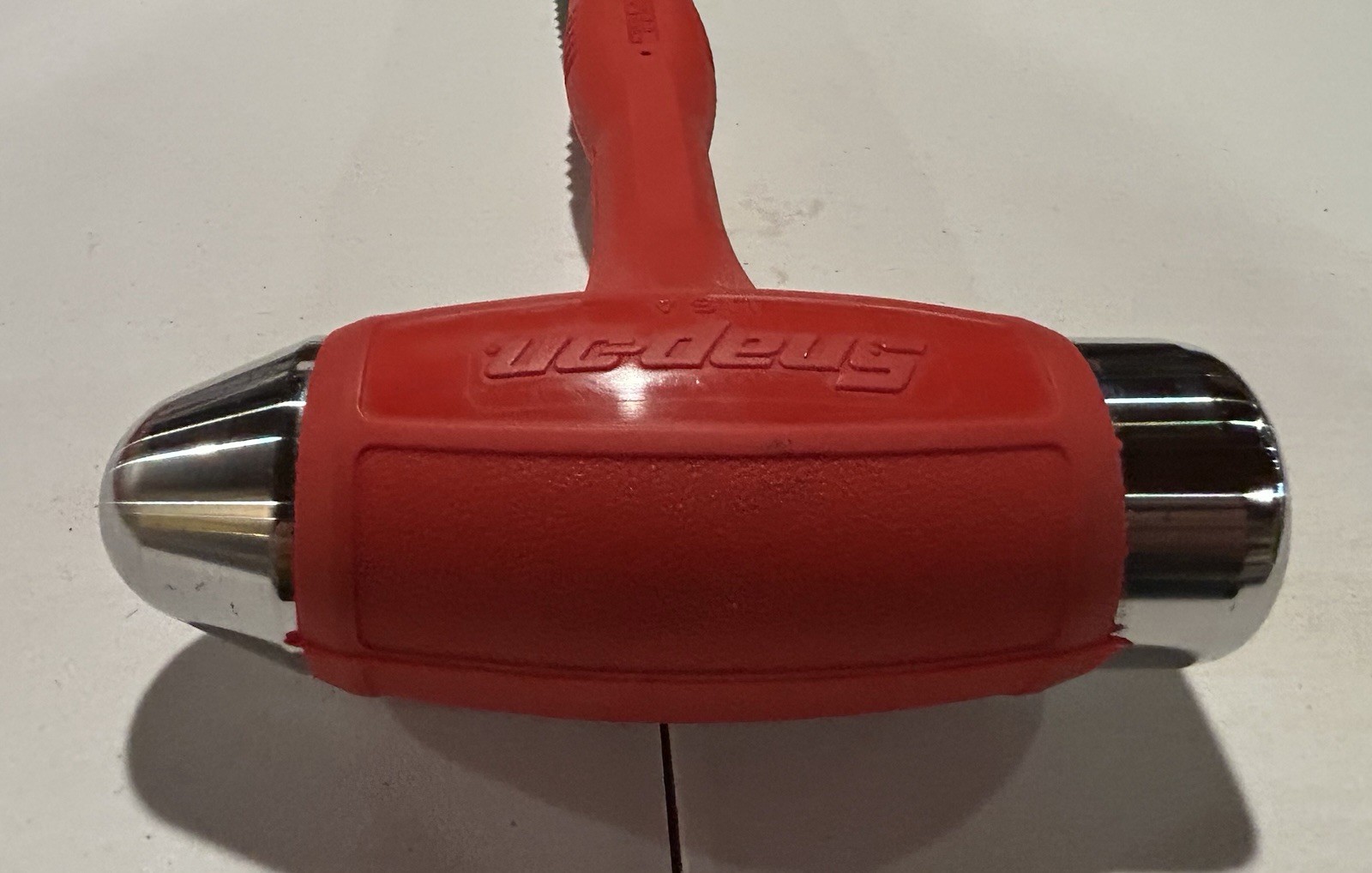 NOS Snap-on Tools USA RED 32oz/900g Soft Grip Dead Blow Hammer HBBD32G