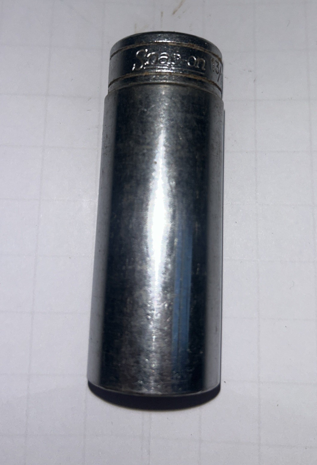 Snap-on Tools SFS261 3/8″ 6 Point Drive SAE Chrome 13/16″ Deep Socket USA