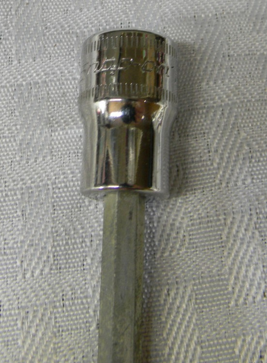 SNAP-ON 3/8″ DRIVE 6MM METRIC LONG BALL HEX SOCKET DRIVER #FABLM6E