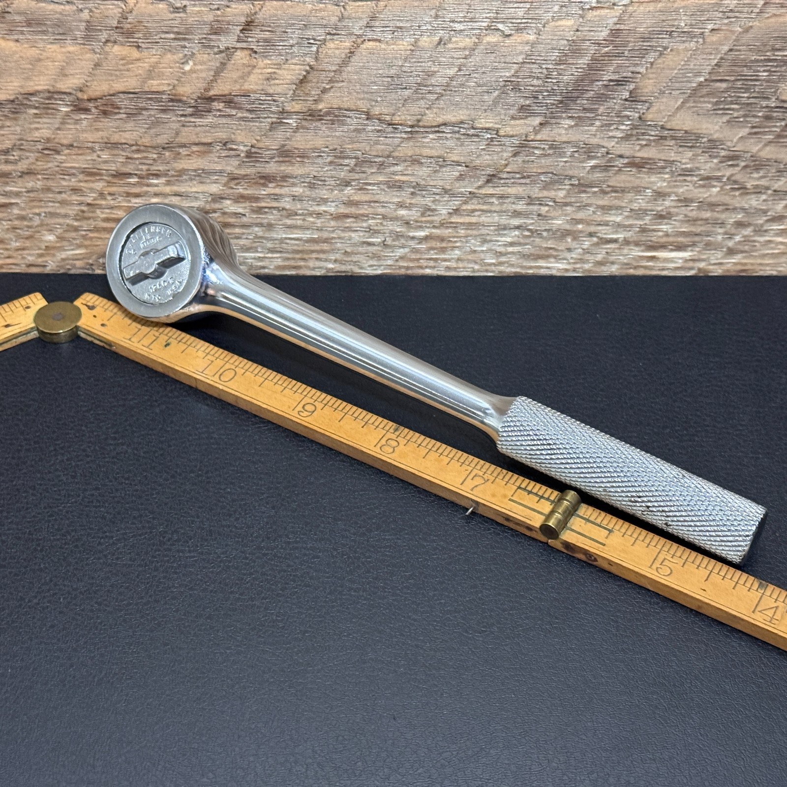 Vintage PROTO Challenger 3/8 Drive Ratchet 1260-3 Fine Tooth 7-1/2″ MFD in USA