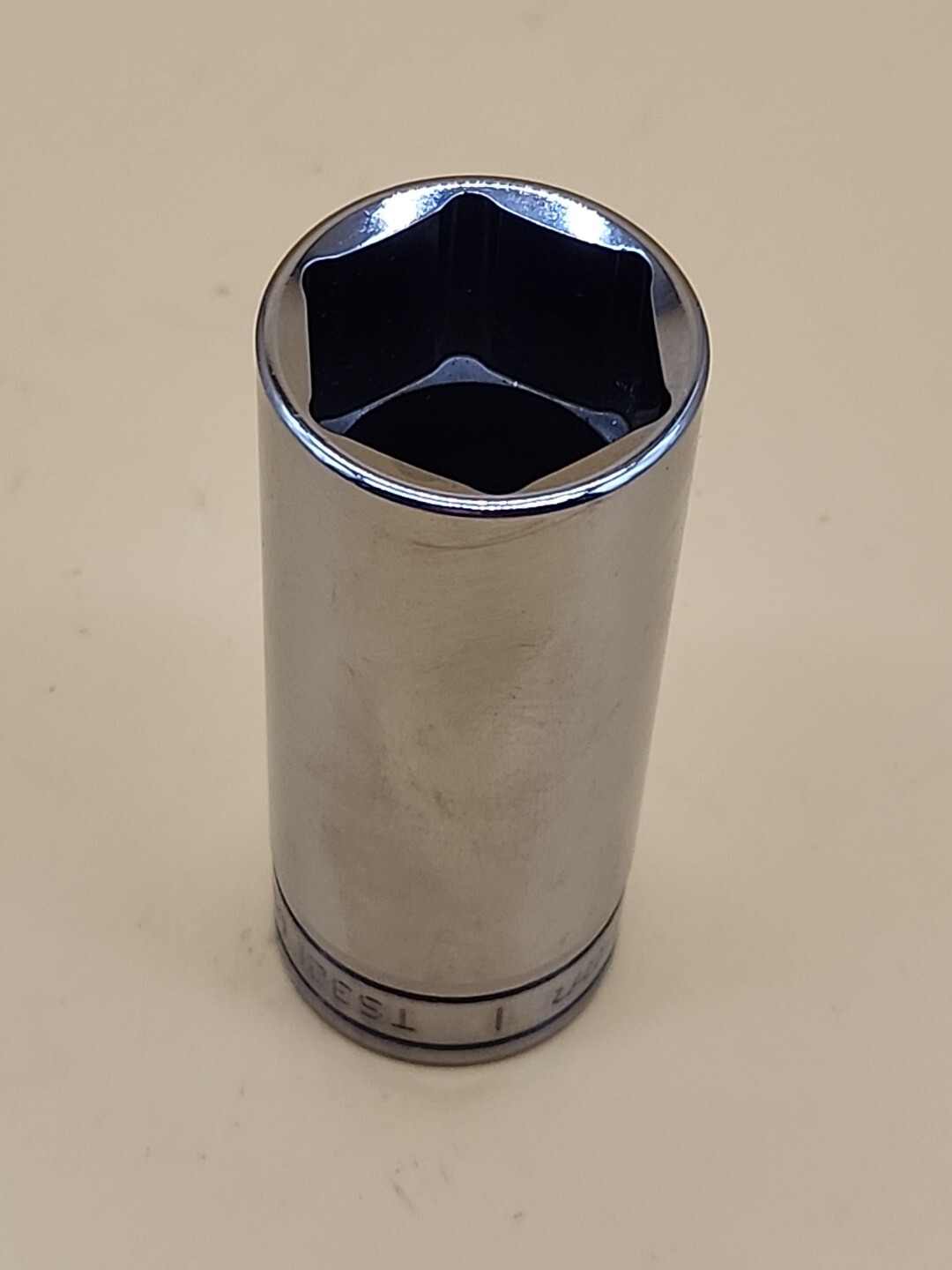 Snap On Tools TS321 – 1/2″ Drive 1″ SAE Deep 6 Point Chrome Socket – USA
