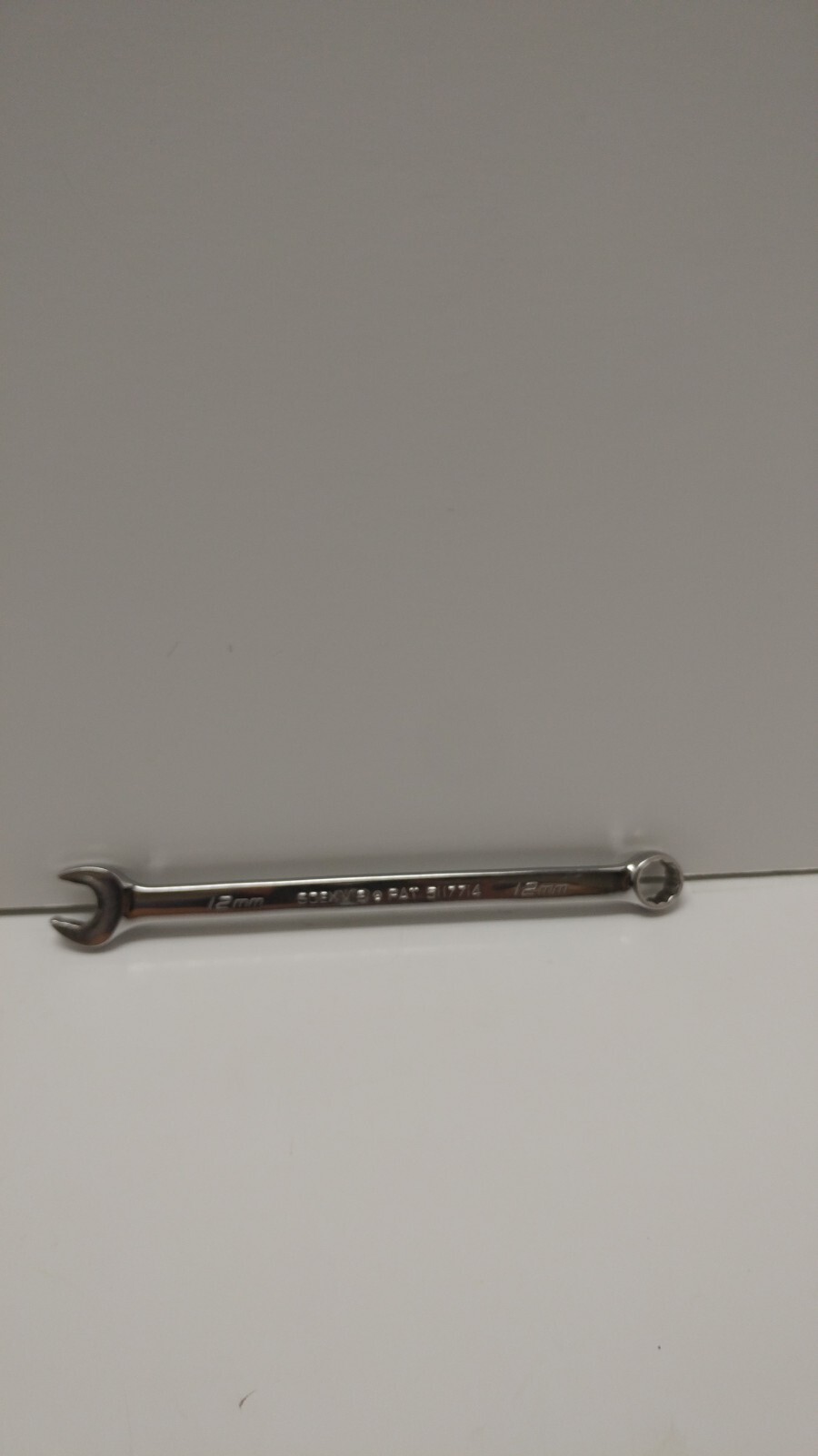 Snap-on 12mm Open End Wrench Combination (Used Once) SOEXM12 USA 7 1/2″ Long