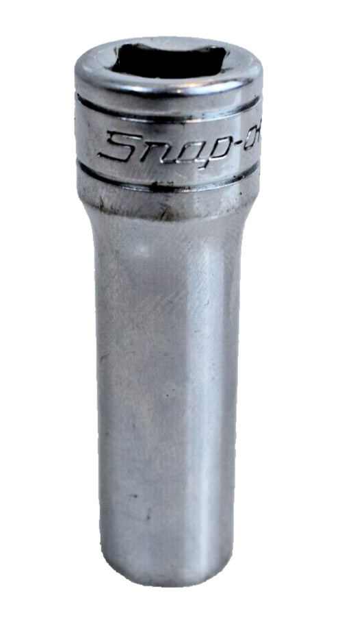 Snap On Tools SF121 3/8″ SAE Flank Drive Deep Socket 3/8″ Drive 12 point USA