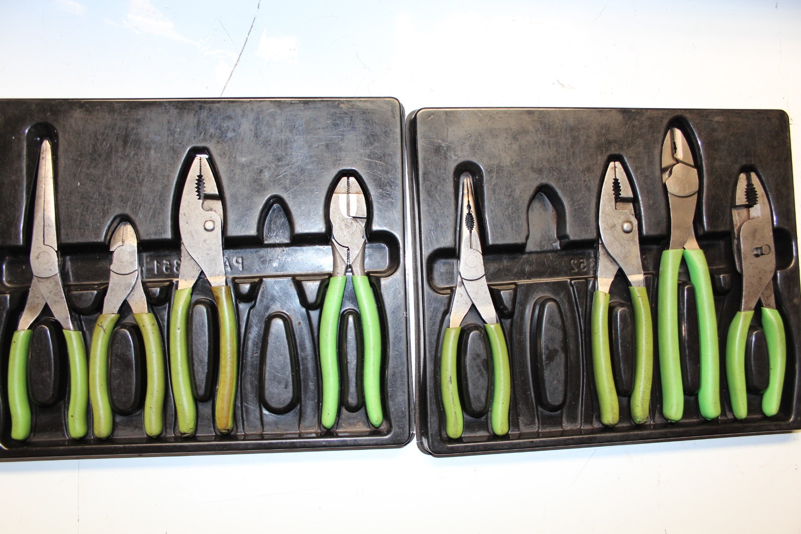 SNAP-ON TOOLS 8-PIECE PLIERS CUTTERS WIRE CUTTER & CRIPMER Lineman’s Plier SET